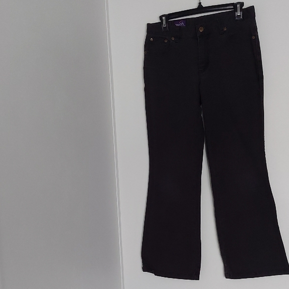 Wish Charcoal Wide-Leg Trousers - Picture 1 of 5